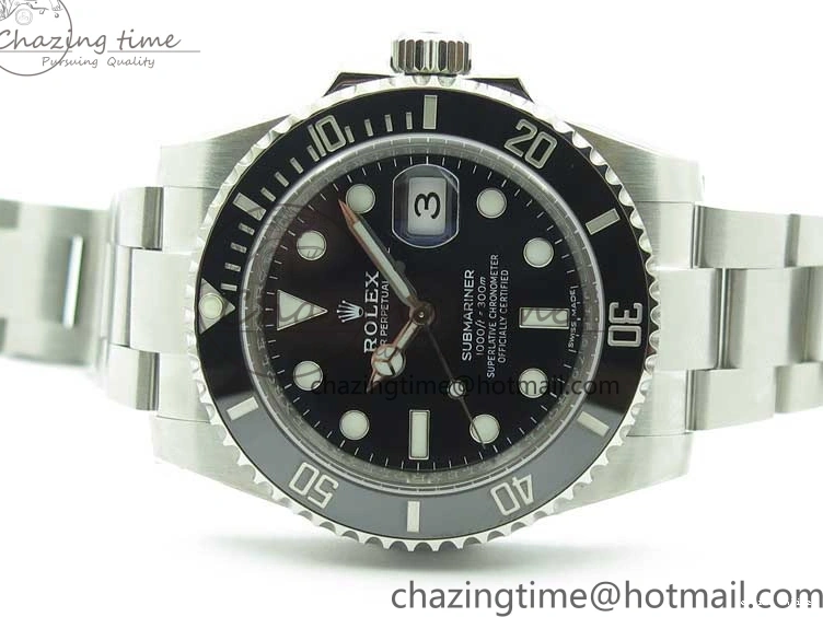 0128 Lightweight Submariner 116610 LN Black Ceramic ZF 1:1 Best Edition 904L SS Case and Bracelet VR 2894